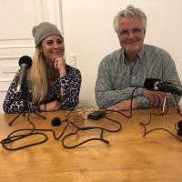 Charlotte Wegener og Hans Bæk podcast